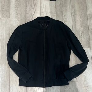 Victoria Sport Black Jacket with super cute see through back!Worn 2-3 times only